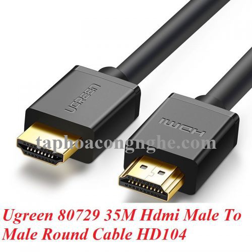 Ugreen 80729 35M Hdmi Male To Male Round Cable HD104 30080729